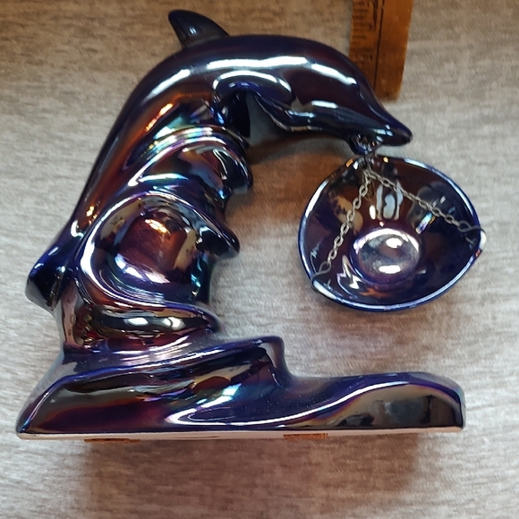 Iridescent Dolphin Incense Holder - Picture 4 of 9